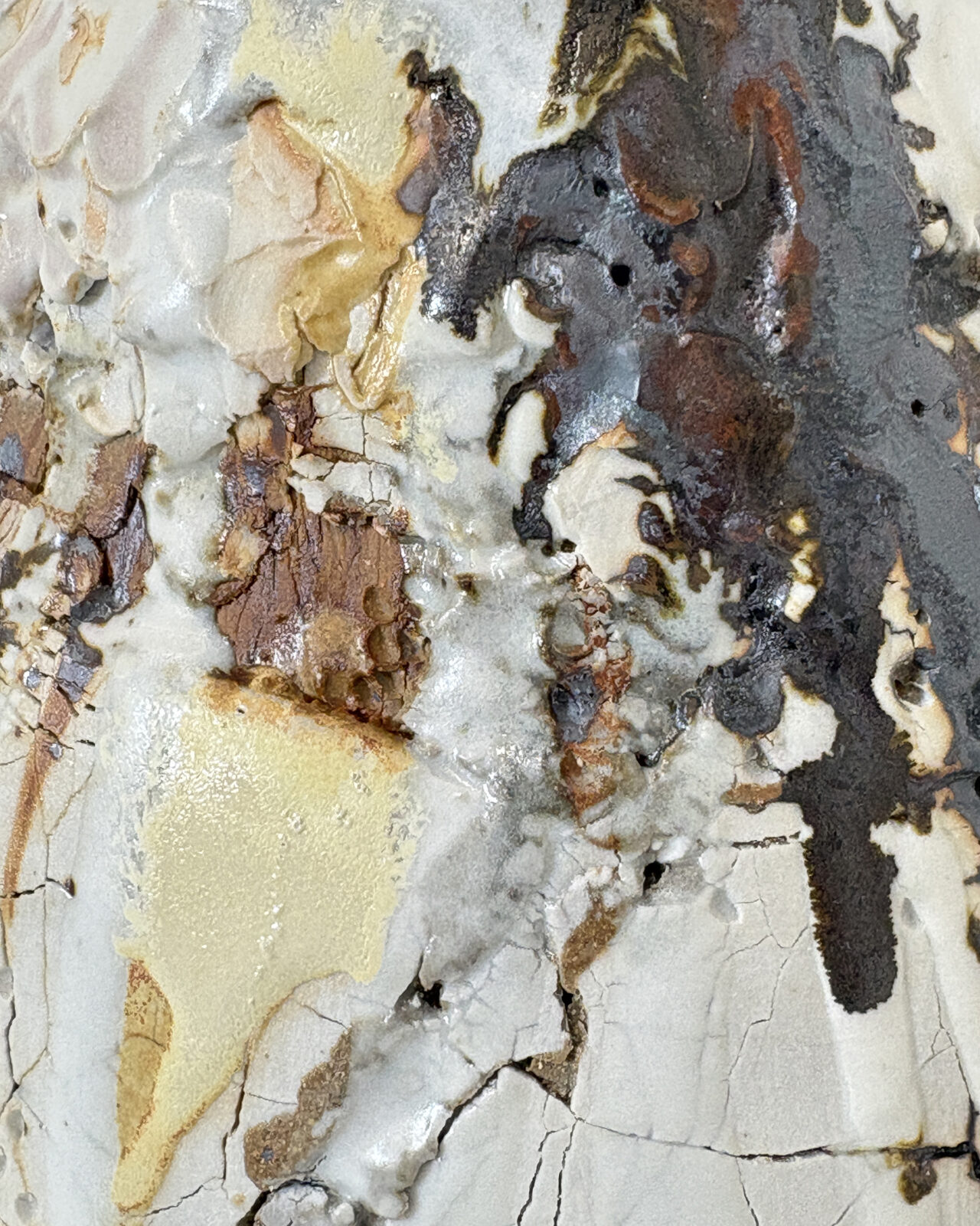Vessel no 68 - Close up detail of the surface texture